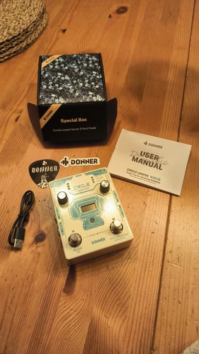 Donner cycle looper pedal mit - donner,