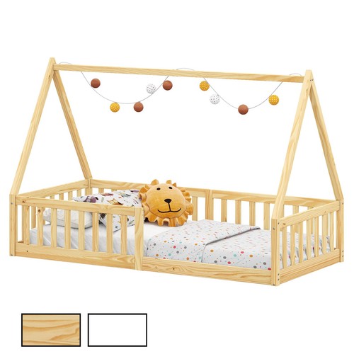 Hausbett kinderbett bodentief - hausbett,