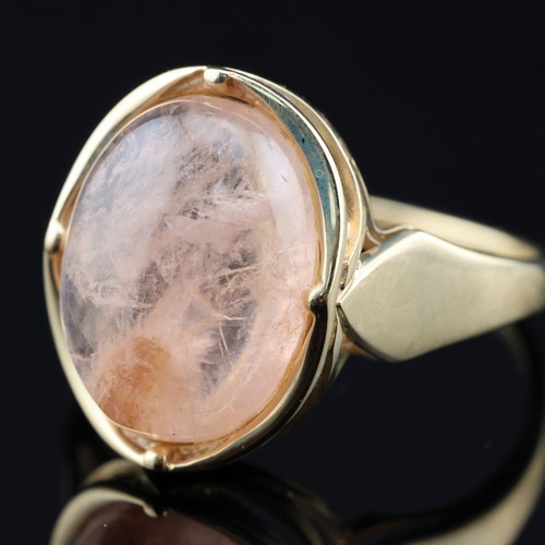 Gj69 morganit edelstein ring - morganit,