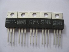 5x LM317T NOPB Spannungsregler, Stromquelle geregelt 1,2V - 37V 1,5A TO-220 IC