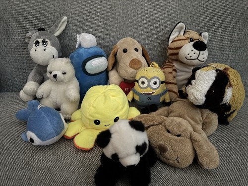 Stofftiere kuscheltiere set - stofftiere,