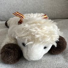 Heunec Schaf ? Lamm liegend mit Schleife