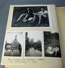 altes Fotoalbum mit 140 Fotos