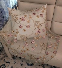 Tischdecke Handarbeit bestickt