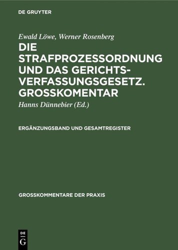 Ergänzungsband und