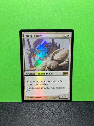 Foil intrepid hero - hero, /