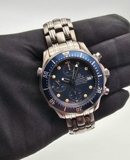 Omega Seamaster Diver 300M Titan Chrono blue