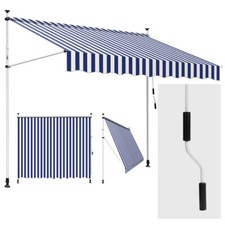 Markise mit LED Sonnenschutz