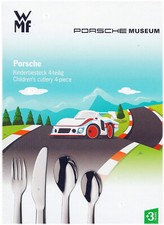 PORSCHE Kinderbesteck 4-teilig