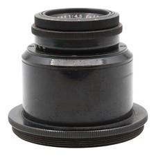Objektiv Tele Carl Zeiss Jena Tessar 4.5 12cm 120mm - 71mm Schraubgewinde