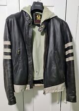 Belstaff Lederjacke - mit Hoodie/Weste - sehr selten L/52 - Original