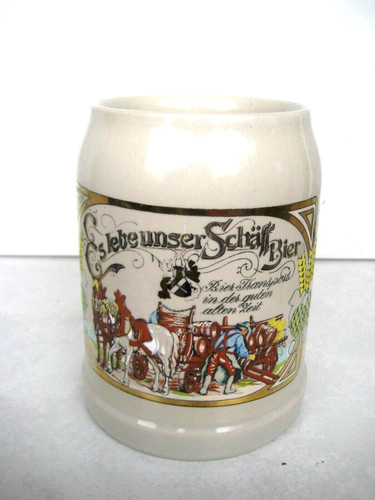 Originaler werbe bierkrug - originaler, werbe-bierkrug