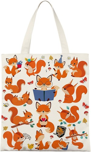 Fuchs und eichhörnchen - fuchs,