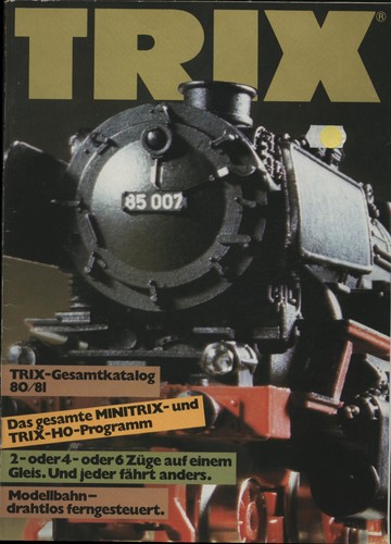 Trix gesamtkatalog - trix-gesamtkatalog, 80/81
