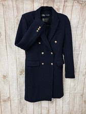 Zara Manteco Wolle Militär