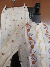 Vintage Flanell Schlafanzug