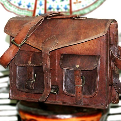 Herren vintage braunes leder - vintage,