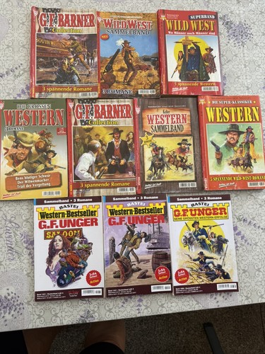 Sammelband westernromane 10 - sammelband, westernromane,