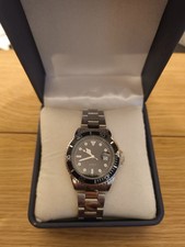 Edelstahl Quartzuhr Herren 3 ATM wasserfest Taucher Uhr Seiko Uhrwerk Japan 