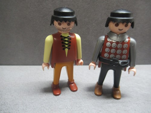 Playmobil figuren 2x ritter - figuren, |