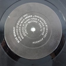 New Order Blue Monday 12"
