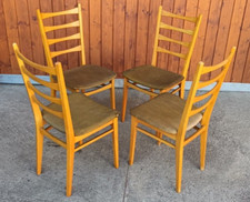 4x Esszimmerstühle Vintage