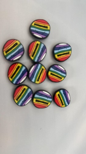 10x pride design schuh - schuh, charms