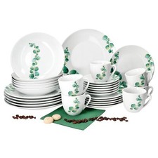 30tlg Kombiservice Eukalyptus