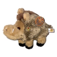 Wildschwein Stofftier Bauer Plüsch Figur Neuwertig Made in Germany Unbespielt