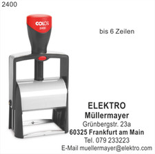 Firmenstempel mit Logo