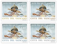 Vatikan - 4 Briefmarken "Sede