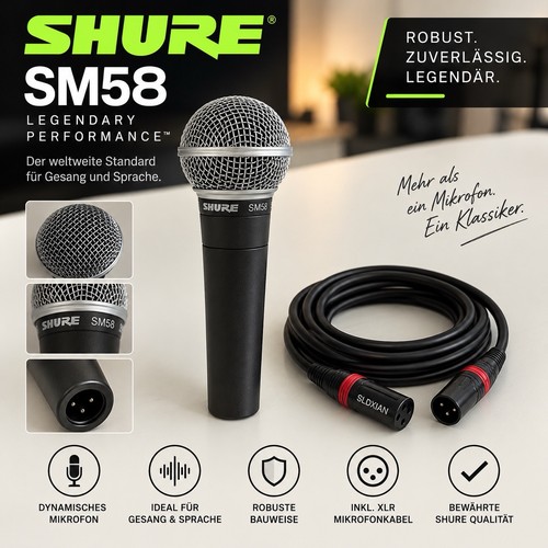 Shure sm58 dynamisches - sm58,