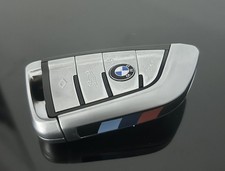 NEU blau Schlüssel Gehäuse 4 Tasten LOGO BMW METALL 3 5 6 8 X3 X4 X5 X7 G-Ser...