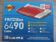 AVM FRITZBox 6490 Kabelmodem 4-Port Gigabit WLAN MESH Router *Frei nutzbar*
