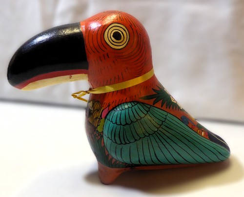 Keramik figur terracotta tukan - keramik,