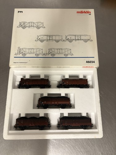Märklin kohlewagen set - kohlewagen,