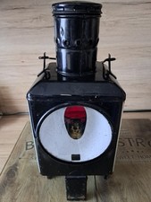 Deutsche Bundesbahn  Petroleum Eisenbahn Lampe Signallampe Zugschlusslampe DB 85