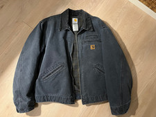 Vintage Carhartt Detroit Jacket J97 PTL Size XL petrol/petrolblau