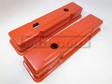 Sbc chevy orange valve - orange, covers