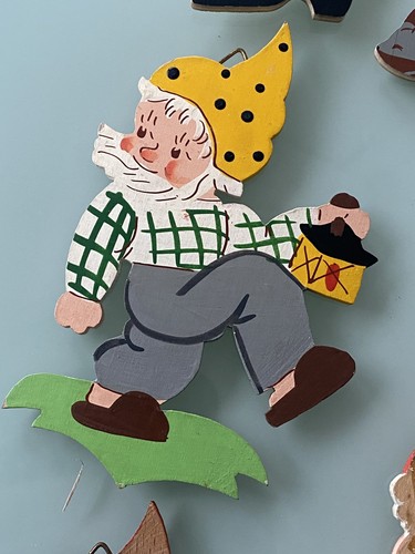 Märchen holzbild zwerg - holzbild, 355