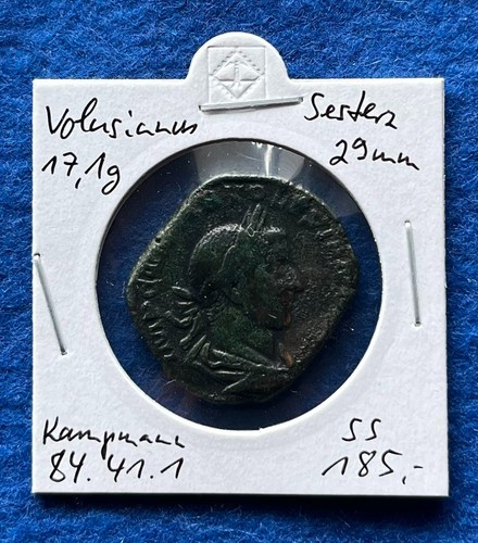 Volusianus sesterz rom kaiser - sesterz,