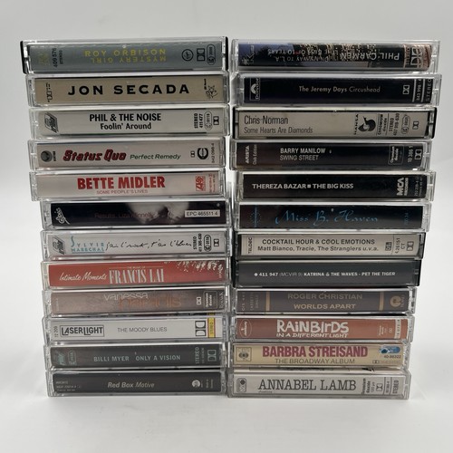 Musikkassetten sammlung - musikkassetten, 24