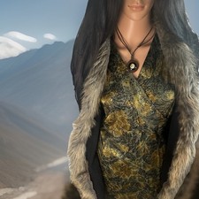 Set Vintage Wickelkleid &