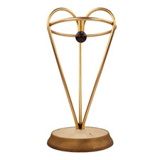 50er Jahre Schirmständer messingfarben Umbrella Stand Mid Century Modern 50s MCM