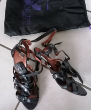 Tanzschuhe + 38 + (Chrom) Leder + braun + Top Tanz + Tango + Standard