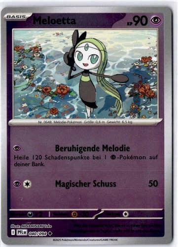 Pokemon meloetta 040 094 - meloetta, 040/094