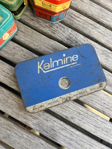 Alte blechdose dose vintage - dose,