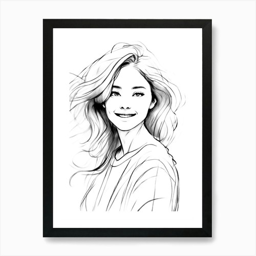 Portrait eines mädchens - portrait,