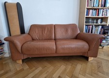 Gebrauchtes Stressless-Ledersofa in Braun in Top-Zustand