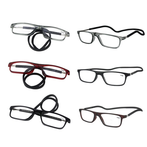 Teilbare lesebrille mit - teilbare,